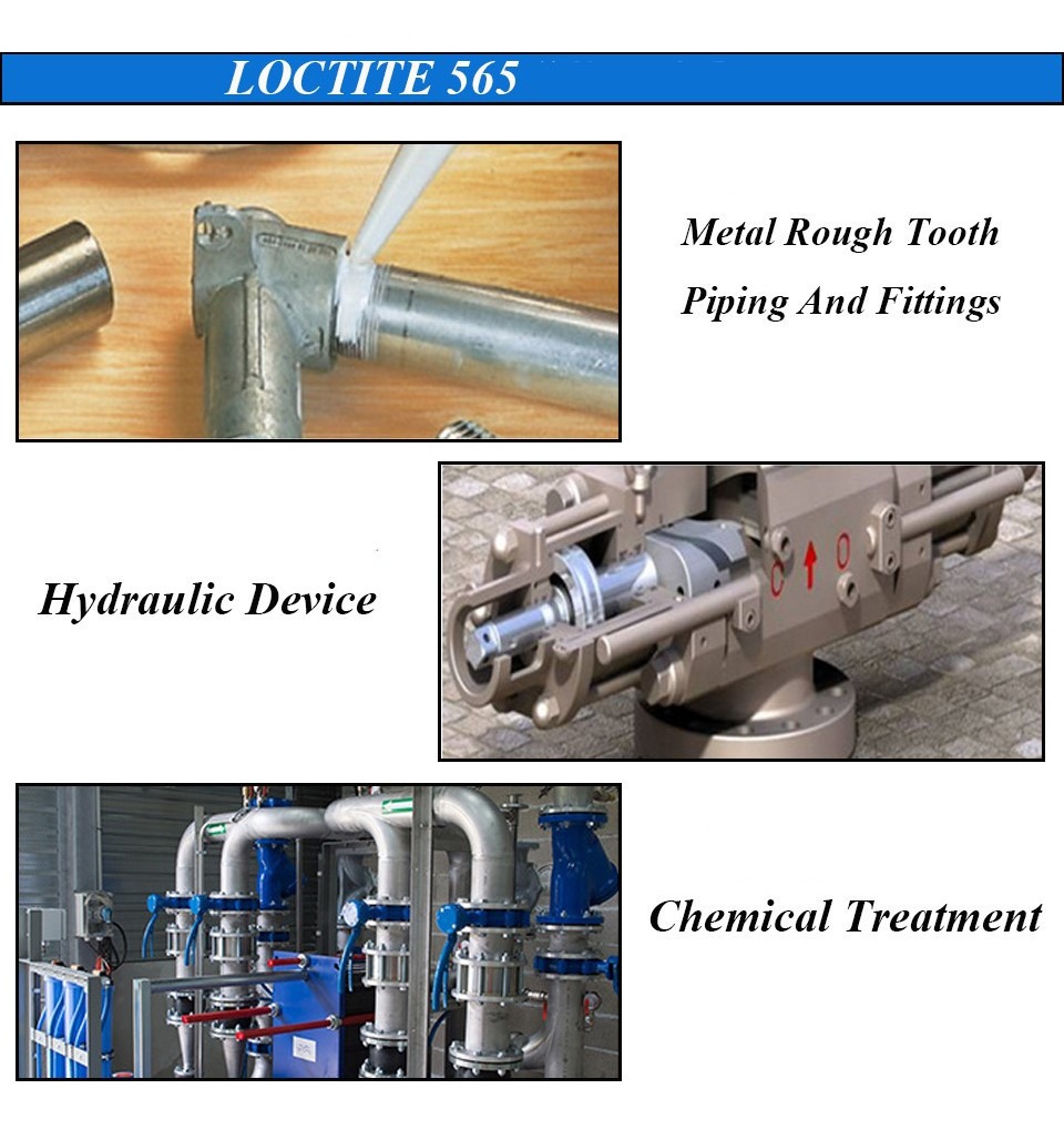 Loctite 565 Teflon Liquido 50ml Cañerias Uso Profecional HANGAR77