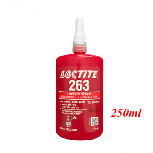 Loctite 263 Traba Perno Rojo 250ml Viscosidad: 400-600 Mpa