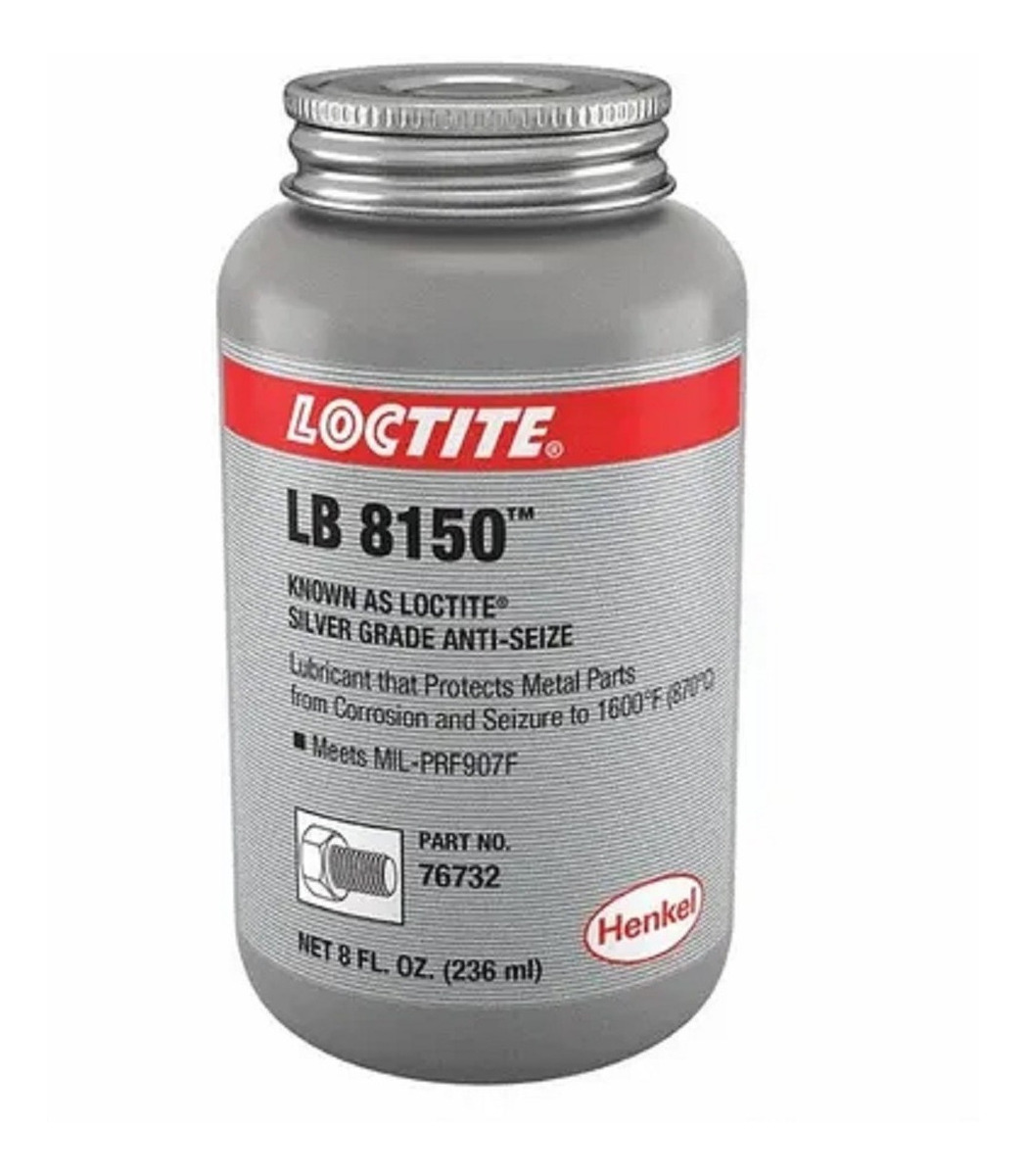 Loctite Lb 8150 Montaje Silver Grade Anti-seize 236ml 8fl Oz