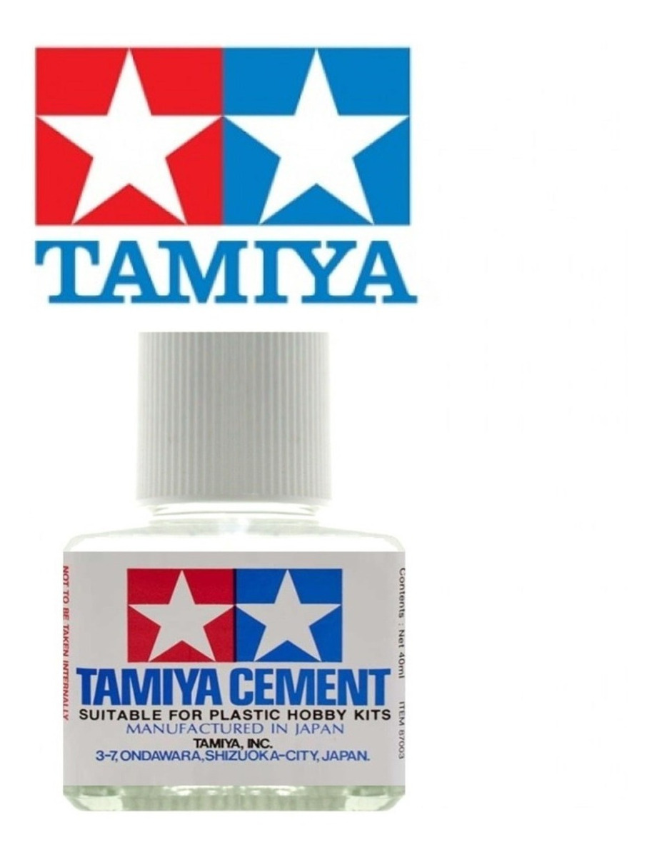 Tamiya Cemento Pegamento 87003 40ml Convencional