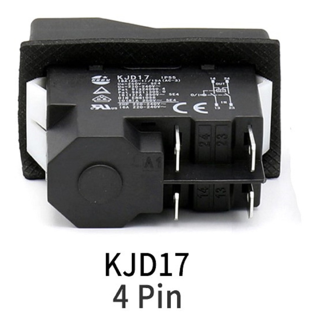 Interruptor Pulsador Electromagnético 220v 16a Kld-28