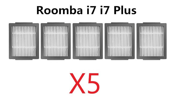 Filtro De Rep Irobot Roomba E5,e6,i3,i7 5un