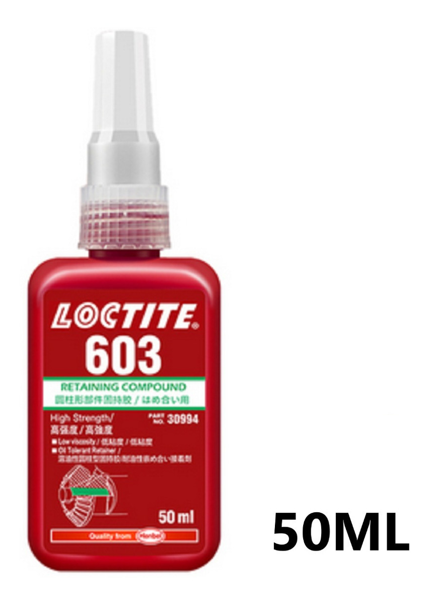 Loctite 603 Retenedor Verde 50ml Viscosidad: 100/150 M Pa