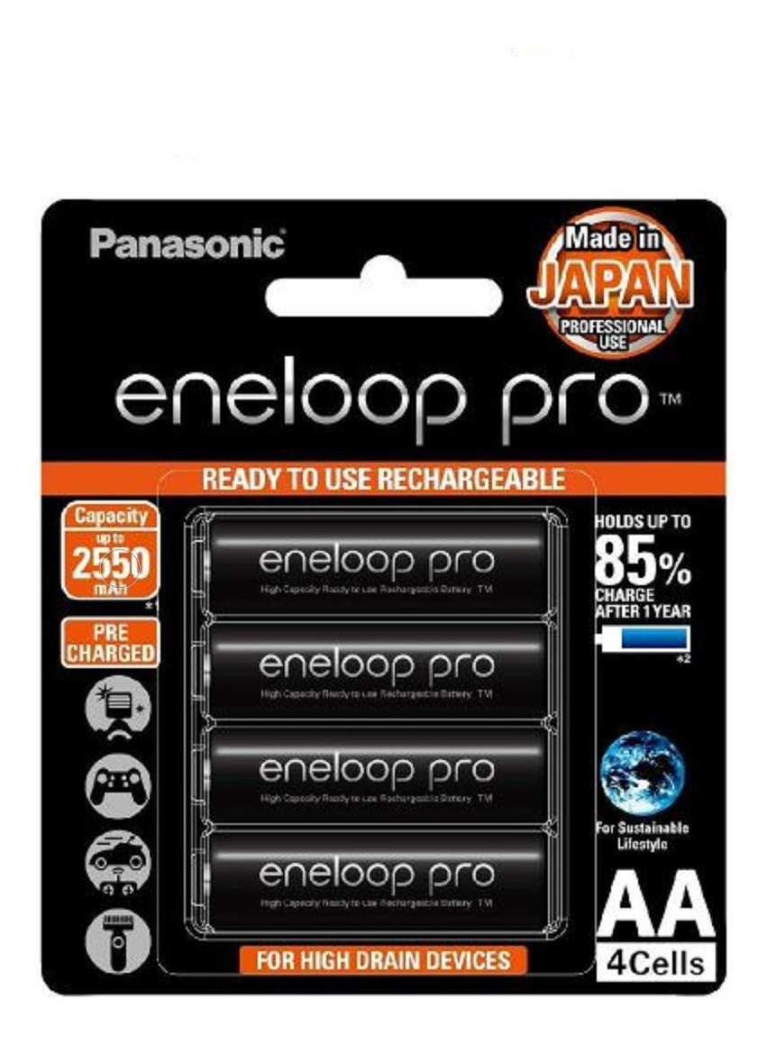 Panasonic Eneloop Pro Aa 2550mah Bk-3hcce/4bt