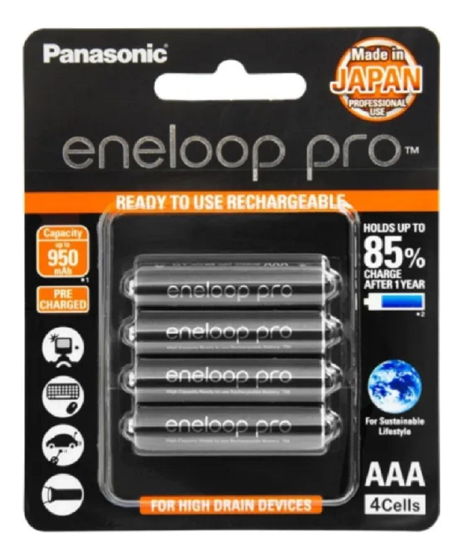 Panasonic Eneloop Pro Aaa 950mah Bk-4hcca/4bt