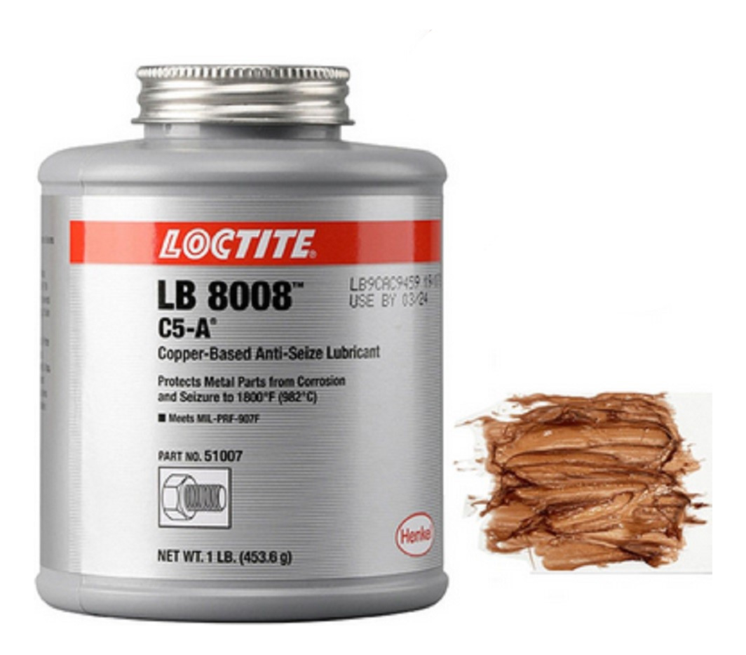 Loctite Lb 8008 C5-a Montaje Cobre Anti-seize 456.6g 1 Lb