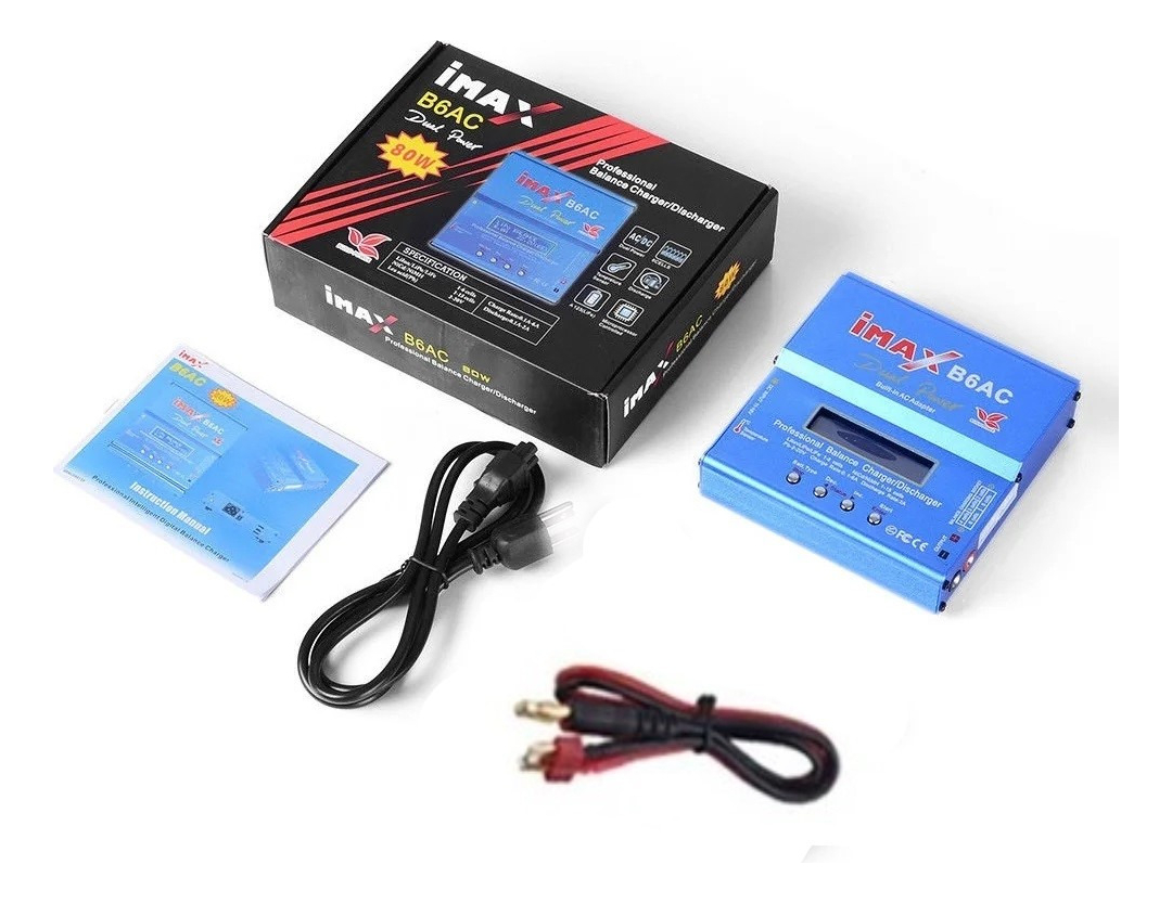 Cargador Lipo Balanceador Inteligente Programable Imax B6ac