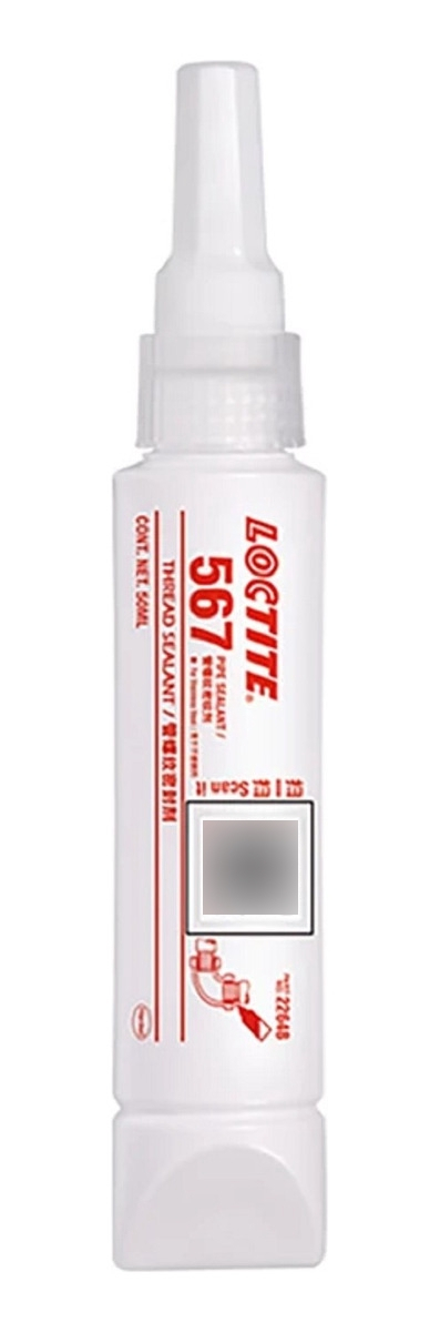 Loctite 567 Teflon Liquido 50ml Cañerias Viscosidad: 28000