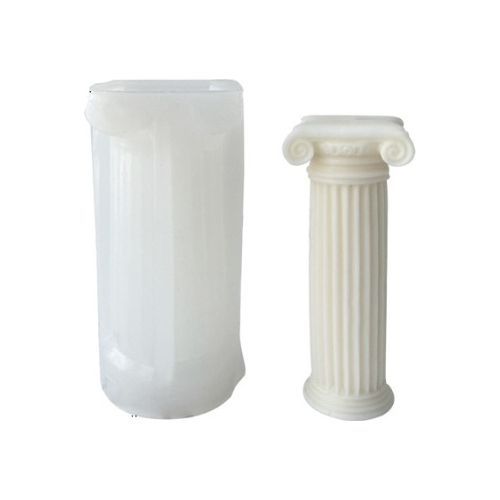 Molde Silicona Velas Y Jabón Columna Romana Modelo B