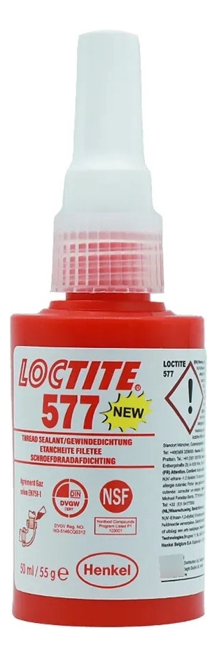 Loctite 577 Traba Perno Y Tubo Amarillo 50ml 295.0 In./lb