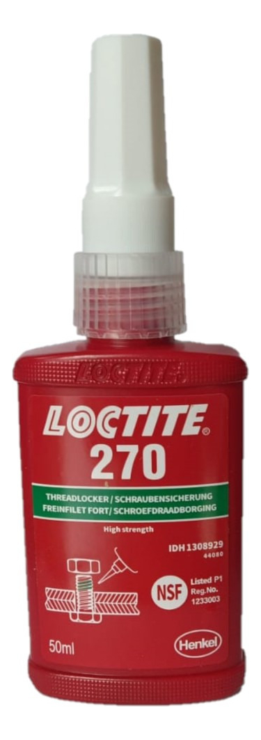 Loctite 270 Traba Perno Verde 50ml Viscosidad: 400-600 Mpa