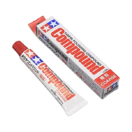 Tamiya Compound 87069 Y 87068 Coarse22ml Pulido Fino, Grueso