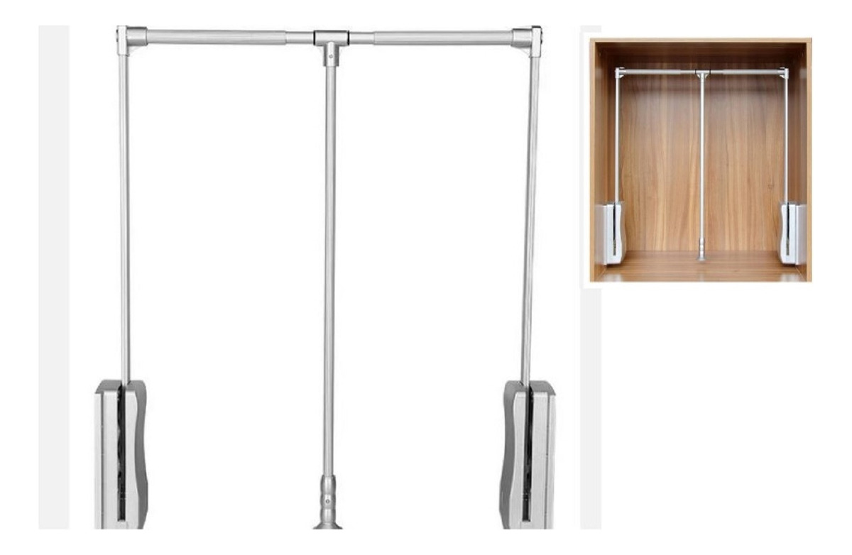 Barra Armario Abatible Closet, Plegable 83 A 110cm