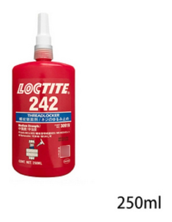 Loctite 242 Traba Perno Azul 250ml Viscosidad: 1200/5000