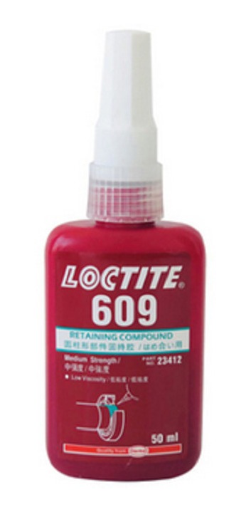 Loctite 609 Fija Ejes Verde 50ml Viscosidad 100/140 Mpa.s