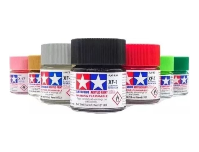 Tamiya Pintura Xf1 A Xf28 Color 10 Ml Maquetas 1pcs