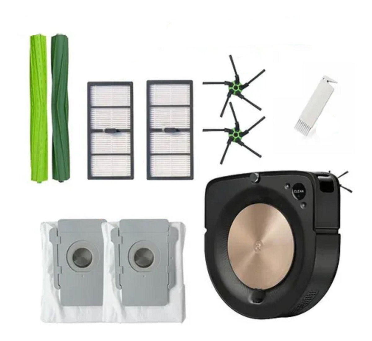 Plus Kit (8 Piesas) De Repuestos Para Irobot Roomba S9 Y S9