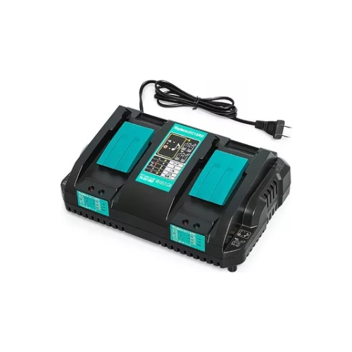 Cargador De Batería Para Makita Doble Rapido Dc18rd 14.4a18v