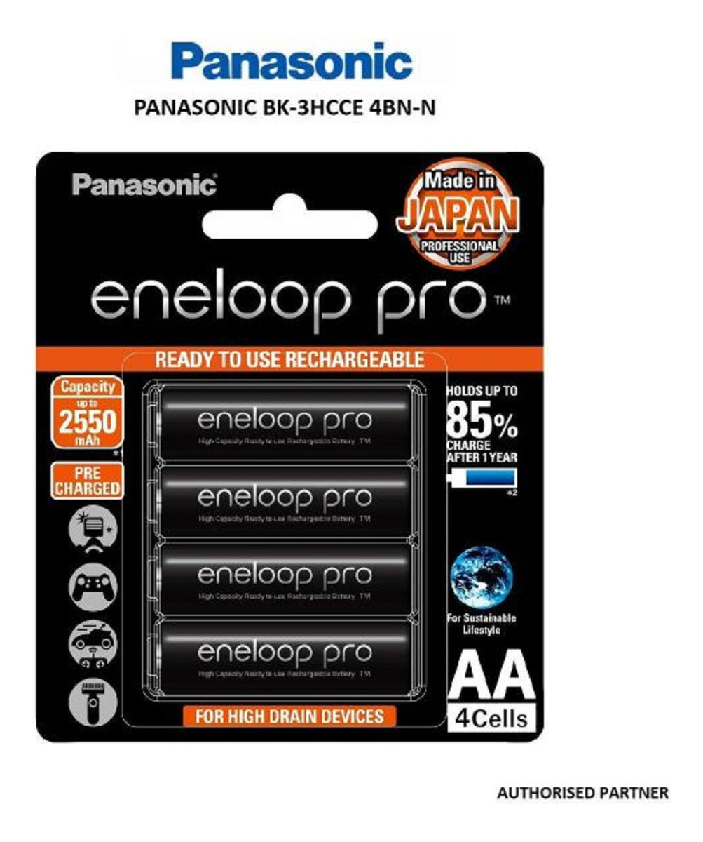 Panasonic Eneloop Pro Aa 2550mah Bk-3hcce/4bt