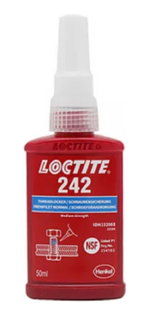 Loctite 242 Traba Perno Azul 50ml Viscosidad: 1200/5000