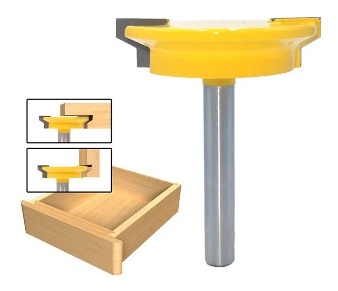 Fresa Madera Cajón Ensamble Machimbrado Vástago 8mm