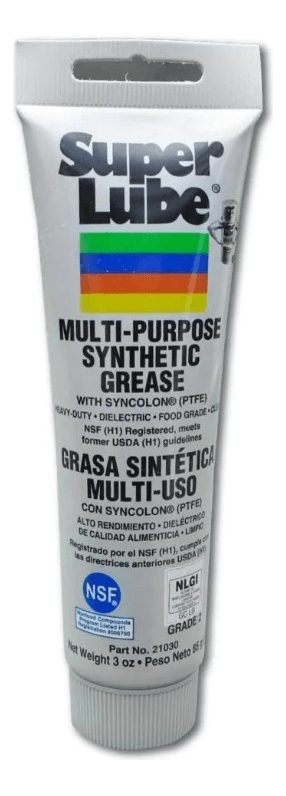 Grasa Grado Alimenticio Sintético – 85gr, (21030) Super Lube