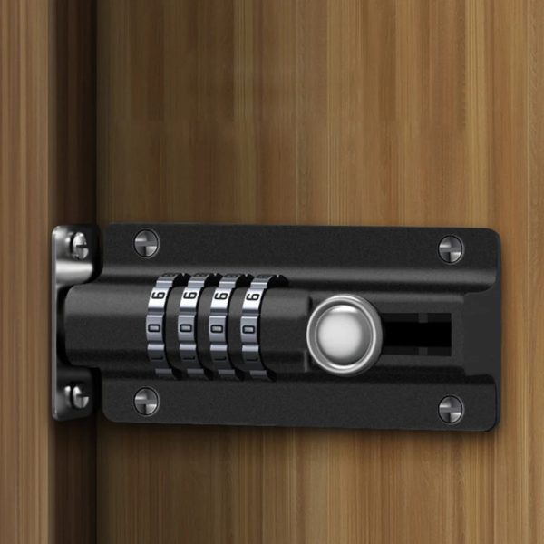 Pestillo Mueble Picaporte Lockers Casilleros Con Clave. - Imagen 4