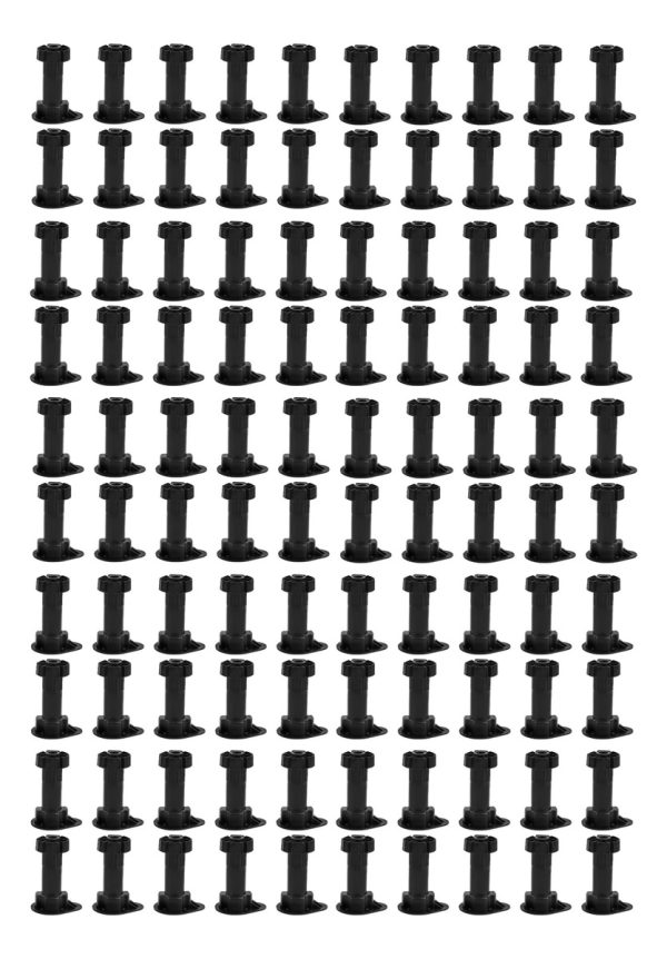 Pata Regulable Mueble Cocina 100 Pcs De 10-12cm Para Zócalo