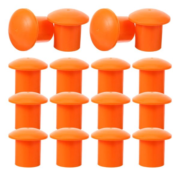 Protector Plastico Para Punta De Fierro De 20 A 36mm 10pcs - Imagen 4