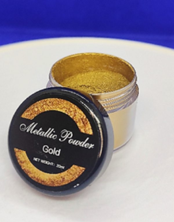 Pigmento Polvo Oro Para Resina Slime Jabón 20ml - Imagen 2