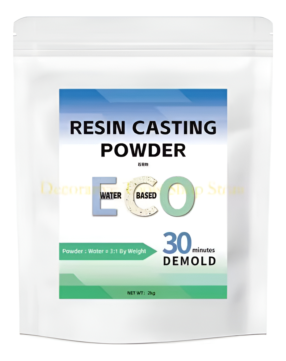 Resina Acrilica Ecológica Al Agua 2000gr (2kl) Seca En 30min