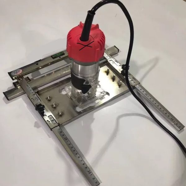 Regla Corte Guía Para Sierra 7  1/2  8  1/2  O Router De Mano - Imagen 4