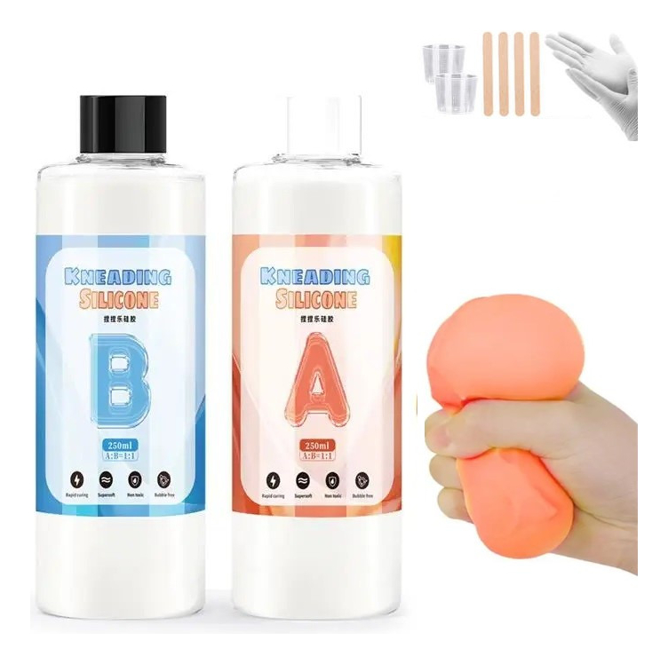 Silicona Caucho Blando Juguete Aniti Estres 1kg (1000gr)