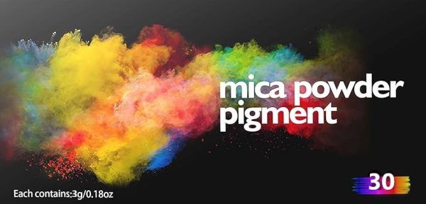 Colorante Para Vela Y Jabón Pigmento 30 Colores Mármol Nácar - Imagen 3