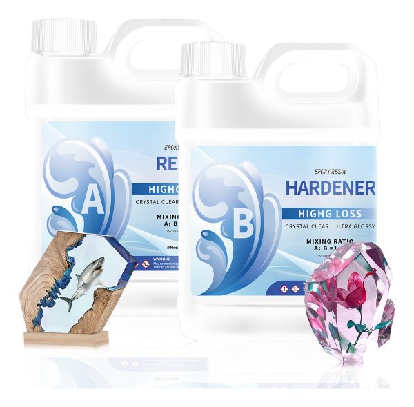 Resina Epóxica Cristal Kit Iniciación 34pcs 1.1 500ml - Imagen 2