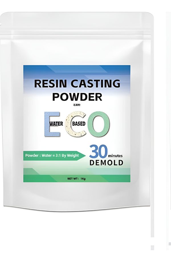 Resina Acrilica Ecológica Al Agua 1000gr (1kl) Seca En 30min