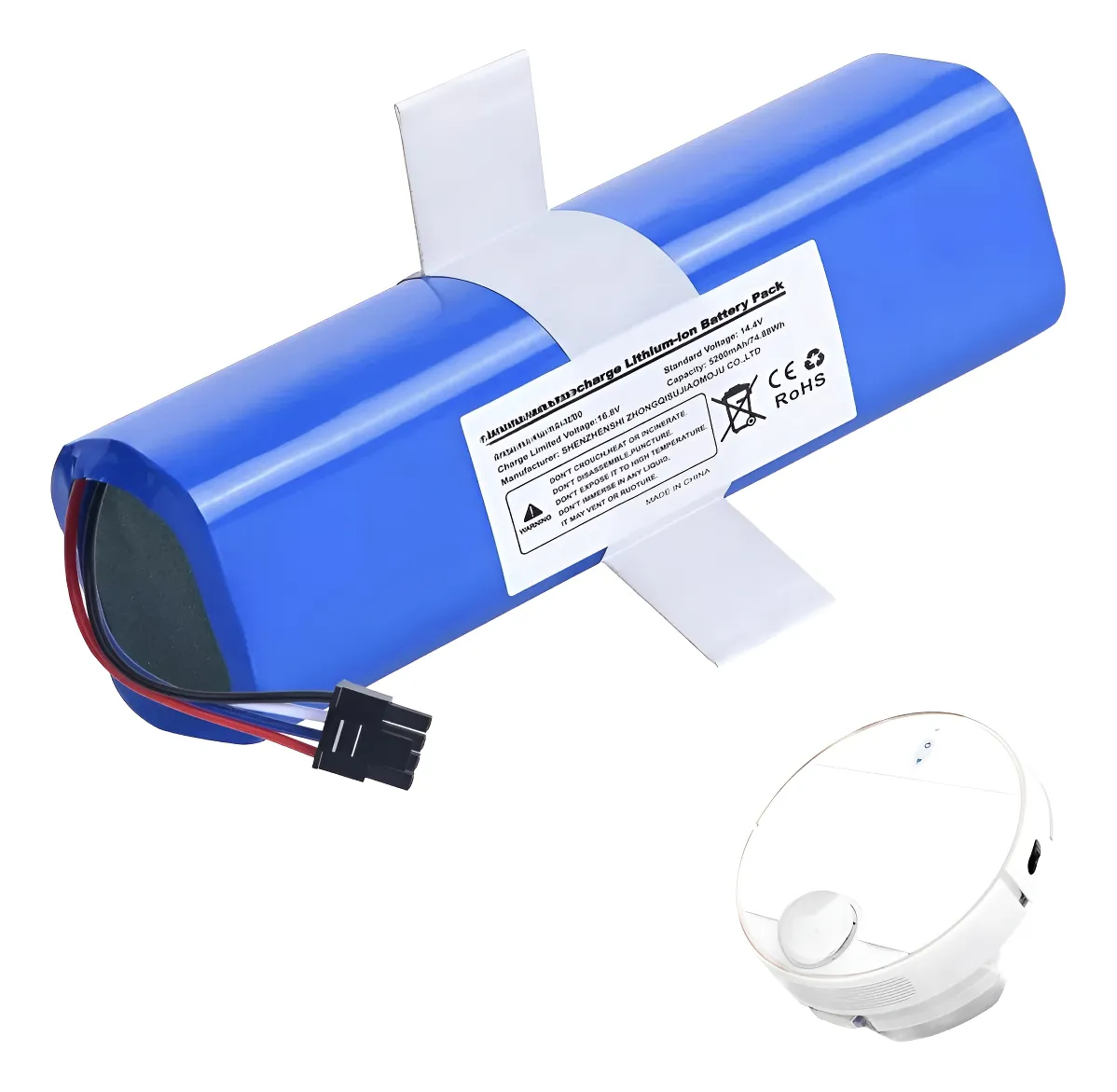 Batería Rep. Para Aspiradora Eufy Robovac L10 L70 5.200mah