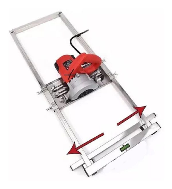 Regla Corte Guía Para Sierra 7  1/2  8  1/2  O Router De Mano - Imagen 3