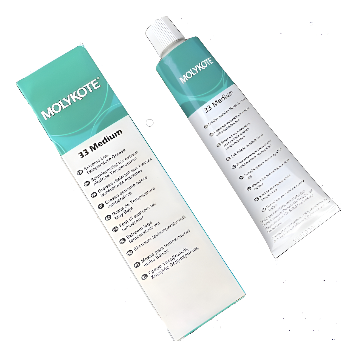Molykote 33 Medium Grasa Ligera Media – 100gr, Baja Temp.