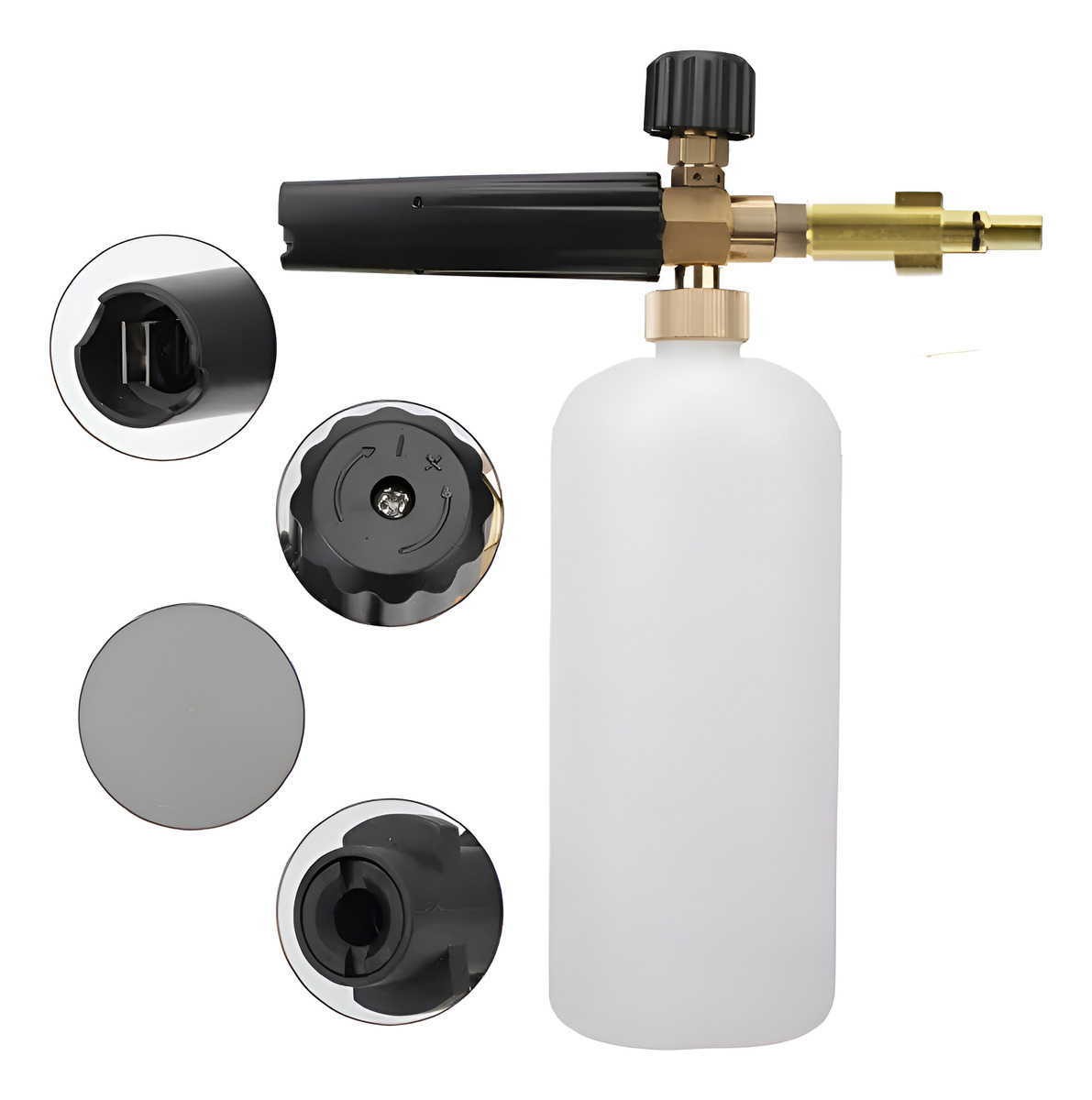 Boquilla De Espuma Snow Foam Para Black Decker 1lt Toma 13mm