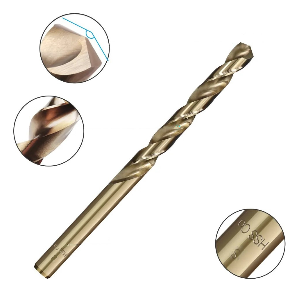 Broca Cobalto 3.5mm 10pcs Hssm35 Al 5%