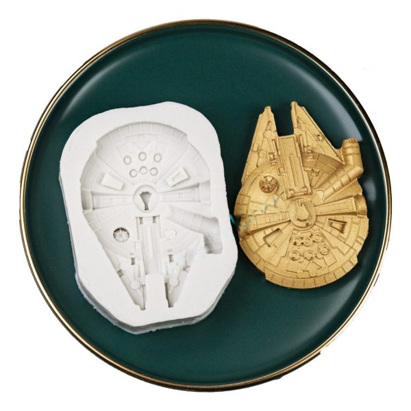 Molde Silicona Velas Y Jabón Star Wars Nave