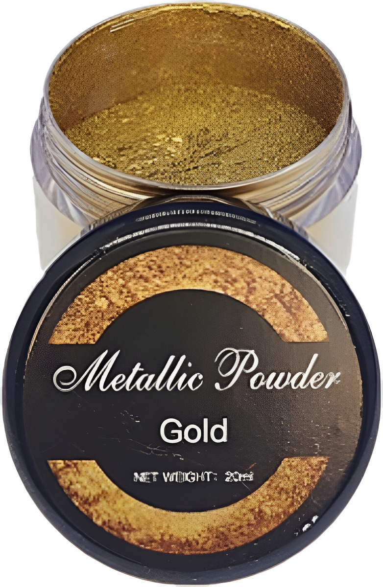 Pigmento Polvo Oro Para Resina Slime Jabón 20ml