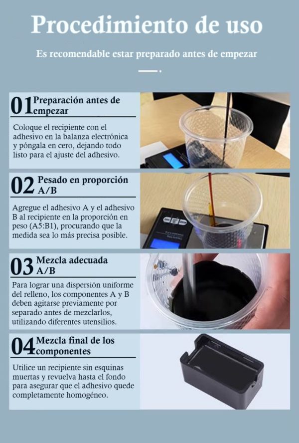 Resina Epóxica Dieléctrica Negra Para Electrónica 1.2kl 5:1 - Imagen 2