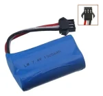 Batería Sm-3p Rc Hobby 7.4v 1500mah