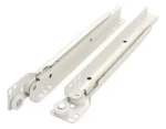 Corredera Riel Blanco 40 Cm, Sbp, Self-closing, 1 Par