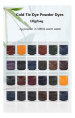Anilinas Tie Dye 24 Colores 10gr Cu. Teñido Colores Vivos - Imagen 7