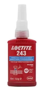 Loctite 243 Traba Perno Azul 50ml Viscosidad: 1300/3000