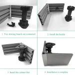 Pata Regulable Mueble Cocina 40 Pcs De 10-12cm Para Zócalo - Imagen 3