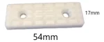 Patín Pata Mueble Escritorio Cocina Plástico 500uni 54x17mm - Imagen 3